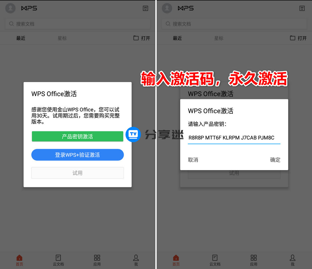 WPS Office Pro v13.37.6 专业版|附永久激活码-第2张图片-分享迷