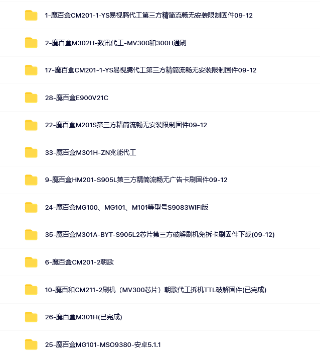 盒子刷机固件合集-第3张图片-分享迷