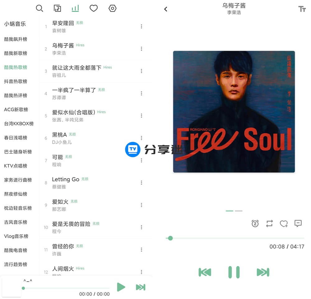 LX_Music v1.7.0 音乐播放器app-第2张图片-分享迷 LX_Music v1.7.0 音乐播放器app-第2张图片-分享迷