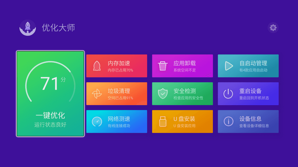 电视优化大师 v3.0.1 免费无广可长久使用-第1张图片-分享迷 电视优化大师 v3.0.1 免费无广可长久使用-第1张图片-分享迷